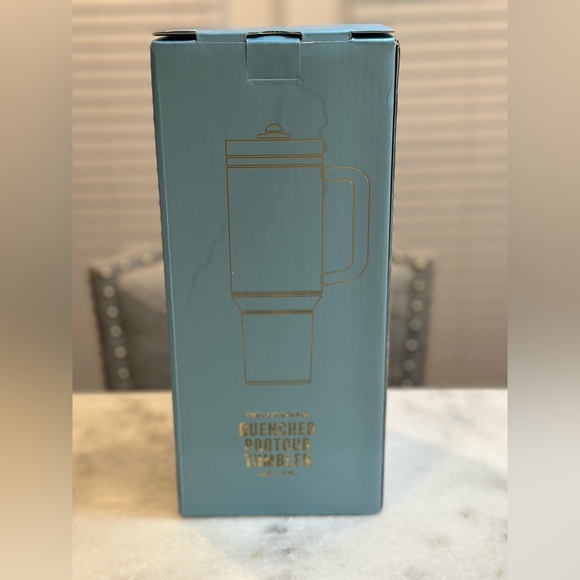 The Messi x Stanley Blue Unique Design Quencher ProTour Flip Straw Tumbler, 40oz - Picture 9 of 13